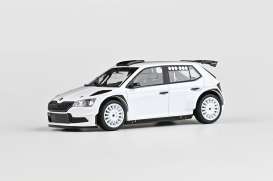 Skoda  - Fabia III FL 2019 white - 1:43 - Abrex - 143XAB-606E - ab143XAB-606E | The Diecast Company