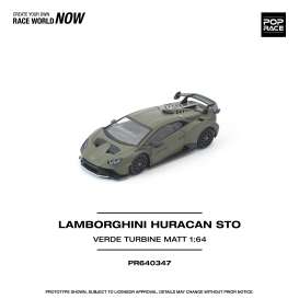 Lamborghini  - Huracan green - 1:64 - Pop Race Limited - PR640347 - PR640347 | The Diecast Company