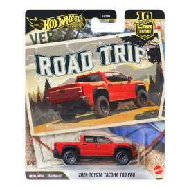 Toyota  - Tacoma 2024 red - 1:64 - Hotwheels - JKF40 - hwmvJKF40 | The Diecast Company
