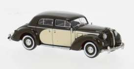 Opel  - Admiral 1938 brown/beige - 1:87 - Brekina - BRE20458 - brek20458 | The Diecast Company