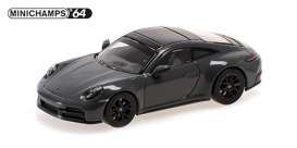 Porsche  - 911 (992.2) Carrera 2025 grey - 1:64 - Maxichamps - 640064021 - mc640064021 | The Diecast Company