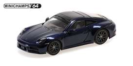 Porsche  - 911 (992.2) Carrera 2025 blue - 1:64 - Maxichamps - 640064022 - mc640064022 | The Diecast Company