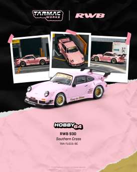 Porsche  - RWB 930 pink - 1:64 - Tarmac - T64-TL015-SC - TC-T64-TL015-SC | The Diecast Company