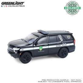 Chevrolet  - Tahoe  2024 black - 1:64 - GreenLight - 30549 - gl30549 | The Diecast Company