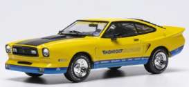 Ford  - Mustang II 1978 yellow/blue - 1:43 - IXO Models - IXOCLC626N.22 - ixoCLC626 | The Diecast Company