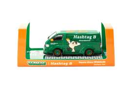 Toyota  - Hiace green - 1:64 - Tarmac - T64-038-HB - TC-T64-038-HB | The Diecast Company