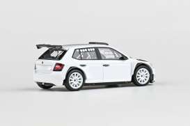 Skoda  - Fabia III FL Rally2 Evo  2019 white - 1:43 - Abrex - 143XAB-606E2 - ab143XAB-606E2 | The Diecast Company