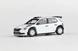 Skoda  - Fabia III FL Rally2 Evo  2019 white - 1:43 - Abrex - 143XAB-606Eg - ab143XAB-606Eg | The Diecast Company