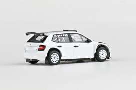 Skoda  - Fabia III FL Rally2 Evo  2019 white - 1:43 - Abrex - 143XAB-606Eg - ab143XAB-606Eg | The Diecast Company