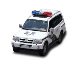 Mitsubishi  - Pajero V73 white - 1:18 - SunStar - 5835 - sun5835 | The Diecast Company