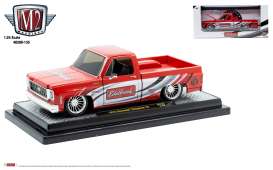 Chevrolet  - Cheyenne 10 1973 red/white - 1:24 - M2 Machines - 40300-135A - M2-40300-135A | The Diecast Company