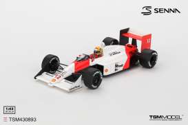 McLaren  - MP 4/4 1988 white/red - 1:43 - TrueScale - TSM430893 - TSM430893 | The Diecast Company
