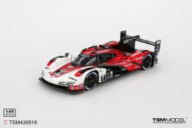 Porsche  - 963 2024 white/red - 1:43 - TrueScale - TSM430918 - TSM430918 | The Diecast Company