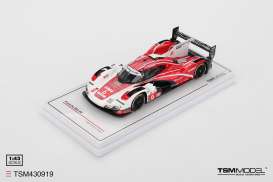 Porsche  - 963 2024 white/red - 1:43 - TrueScale - TSM430919 - TSM430919 | The Diecast Company