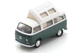 Volkswagen  - T2 white/green - 1:64 - Schuco - S64U00013 - schucoS64U00013 | The Diecast Company