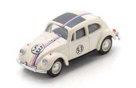 Volkswagen  - Kever cream/red/blue - 1:64 - Schuco - S64U00015 - schucoS64U00015 | The Diecast Company