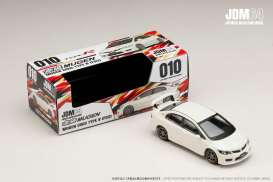 Honda  - Civic white - 1:64 - Hobby Japan - HJDM010-16 - HJDM010-16 | The Diecast Company