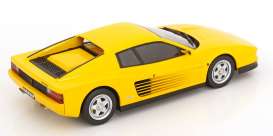Ferrari  - Testarossa 1986 yellow - 1:18 - KK - Scale - 180517 - kkdc180517 | The Diecast Company