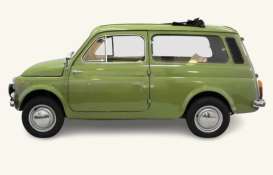 Fiat  - 500 Giardiniera 1964 green - 1:18 - Norev - 187743 - nor187743 | The Diecast Company