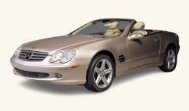 Mercedes Benz  - SL 500 2003 beige - 1:18 - Norev - 183843 - nor183843 | The Diecast Company