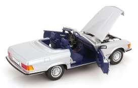 Mercedes Benz  - 450 SL R107 1985 silver - 1:12 - KK - Scale - KKDC120274 - KKDC120181 | The Diecast Company