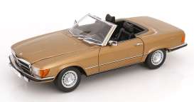 Mercedes Benz  - 450 SL R107 1985 gold - 1:12 - KK - Scale - KKDC120182 - KKDC120182 | The Diecast Company
