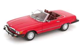 Mercedes Benz  - 450 SL R107 1979 red - 1:12 - KK - Scale - KKDC120261 - KKDC120261 | The Diecast Company