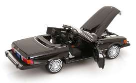 Mercedes Benz  - 450 SL R107 1979 black - 1:12 - KK - Scale - KKDC120262 - KKDC120262 | The Diecast Company