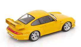 Porsche  - 911 1996 yellow - 1:18 - KK - Scale - KKDC181422S - KKDC181422S | The Diecast Company