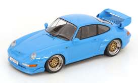 Porsche  - 911 1996 blue - 1:18 - KK - Scale - KKDC181423B - KKDC181423B | The Diecast Company