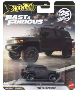 Toyota  - FJ  Cruiser black - 1:64 - Hotwheels - JHW69 - hwmvJHW69 | The Diecast Company