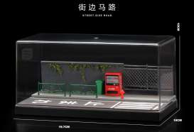 diorama Accessoires - Street side 05 various - 1:64 - Black Box Diorama - SCJ-82005 - SCJ-82005 | The Diecast Company