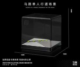 diorama Accessoires - Street 16 various - 1:64 - Black Box Diorama - SCJ-82016 - SCJ-82016 | The Diecast Company