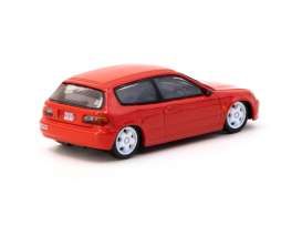 Honda  - Civic EG6 red/white - 1:64 - Tarmac - T64-TL001-NYS - TC-T64-TL001-NYS | The Diecast Company