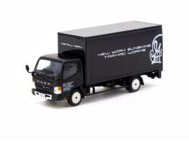 Mitsubishi  - Fuso Canter black - 1:64 - Tarmac - T64T-TL002-NYS - TC-T64T-TL002-NYS | The Diecast Company