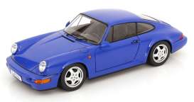 Porsche  - 911 (964) RS 1992 blue - 1:12 - KK - Scale - KKDC120244C - KKDC120244C | The Diecast Company
