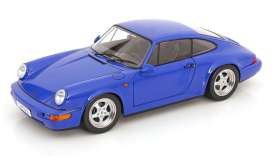 Porsche  - 911 (964) RS 1992 blue - 1:12 - KK - Scale - KKDC120244S - KKDC120244S | The Diecast Company