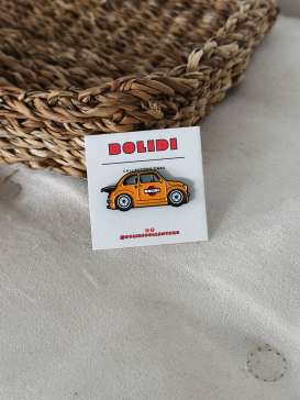 Accessoires Abarth - 500 1971 orange - Bolidi - ENPN009 - BolidiENPN009 | The Diecast Company