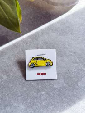 Accessoires Abarth - 595 yellow - Bolidi - ENPN042 - BolidiENPN042 | The Diecast Company