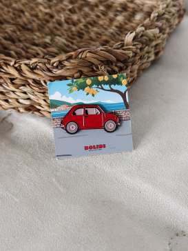 Accessoires Fiat - 500 1950 red - Bolidi - ENPN018 - BolidiENPN018 | The Diecast Company
