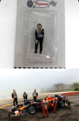 Figures diorama - Track Oficial E  - 1:43 - Cartrix - CTVD23 - CTVD23 | The Diecast Company