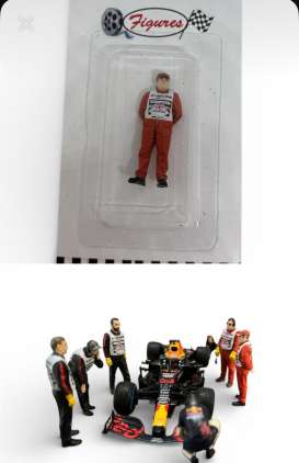 Figures diorama - Track Oficial C  - 1:18 - Cartrix - CTPL18075 - CTPL18075 | The Diecast Company