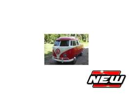 Volkswagen  - T1 red/white - 1:43 - Cararama - 4-18240 - cara4-18240 | The Diecast Company