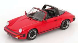 Porsche  - 911 SC Targa 1983 red - 1:18 - KK - Scale - 180845 - kkdc180845 | The Diecast Company