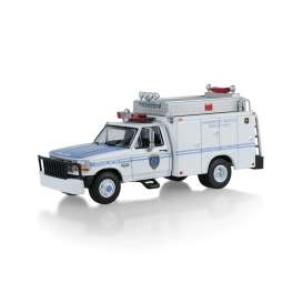 Ford  - F-350 1992 white/blue - 1:64 - GreenLight - 30608 - gl30608 | The Diecast Company