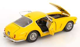 Ferrari  - 250 GT SWB Passo Corto  1961 yellow - 1:12 - KK - Scale - KKDC120292 - KKDC120292 | The Diecast Company