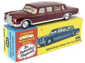 Mercedes Benz  - 600 Pullman dark red - 1:50 - Corgi - CD54321034 - corgiCD54321034 | The Diecast Company