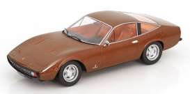 Ferrari  - 365 GTC 4 1971 brown - 1:18 - KK - Scale - KKDC180286 - KKDC180286 | The Diecast Company