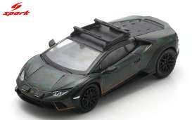 Lamborghini  - Huracan black - 1:64 - Spark - 64S100 - spa64S100 | The Diecast Company