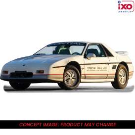 Pontiac  - Fiero 1984 white - 1:43 - IXO America - U43RDC016 - ixoU43RDC016 | The Diecast Company